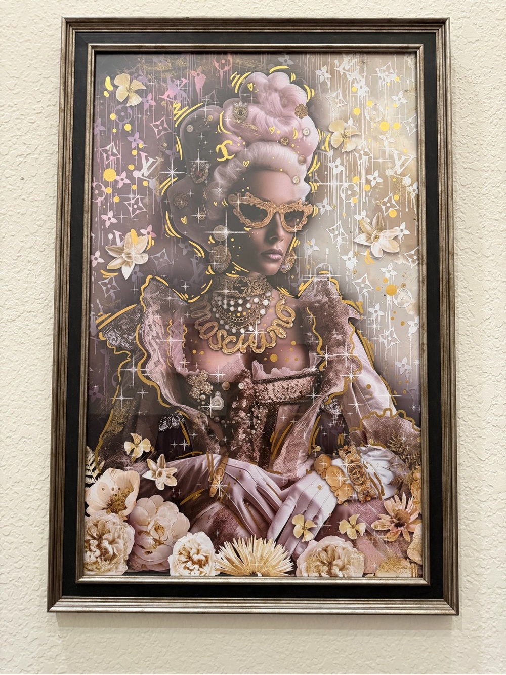 🩷💜Designer Marie Antoinette Wall Art💜🩷